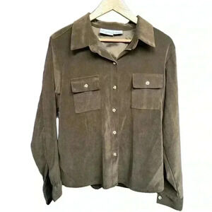 Kathy Ireland brown top